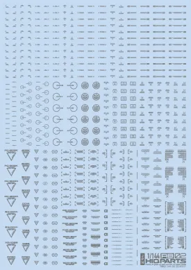 1/144 RB02 Caution Decal One Color Gray(1pc)