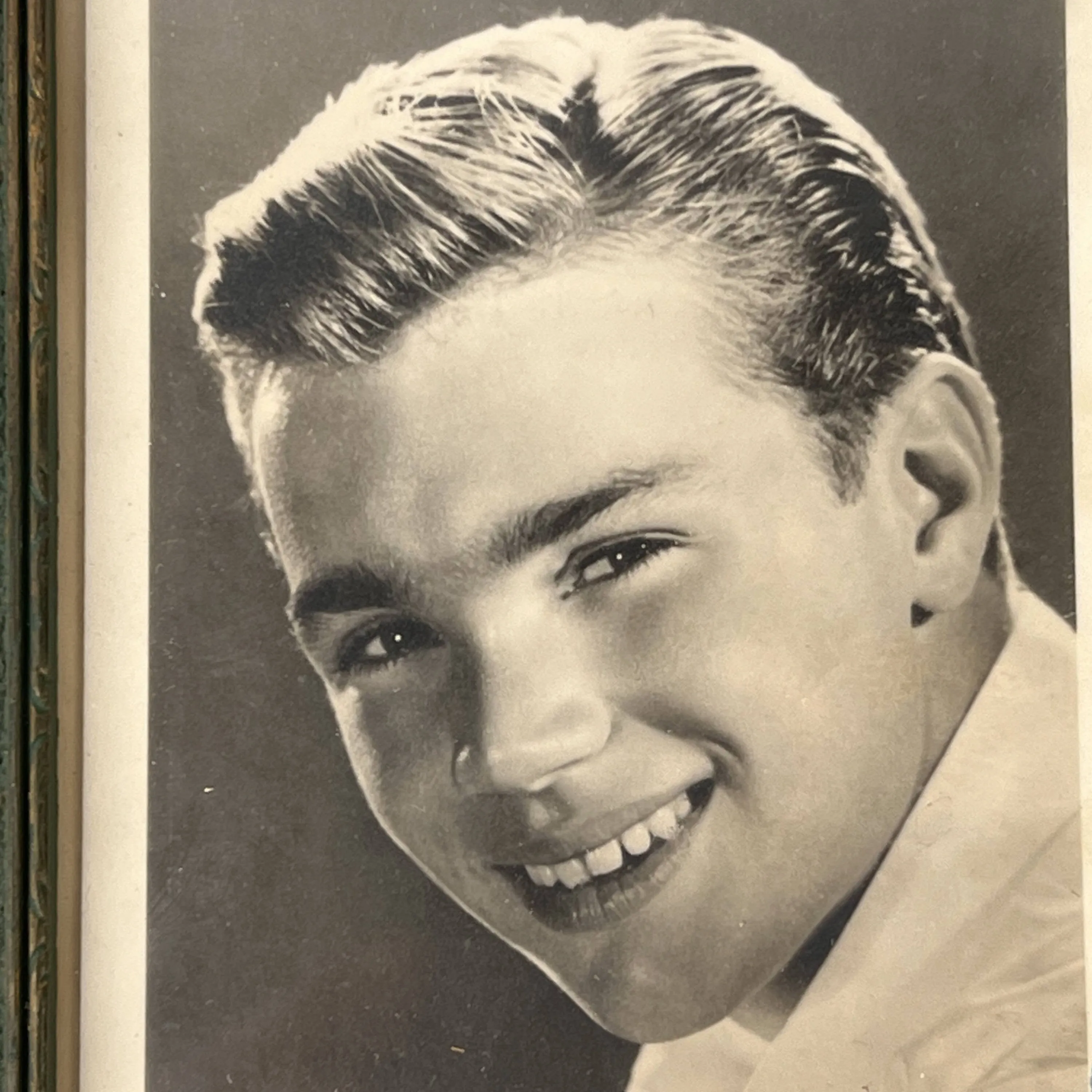 1940s Darryl Hickman Autographed Photo Child Actor