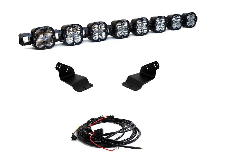 2021  Ford Bronco Baja Designs 8 XL Roof Linkable Light Bar Kit