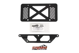 2021  Ford Bronco Grimm Offroad Steel Front Bumper License Plate Mount