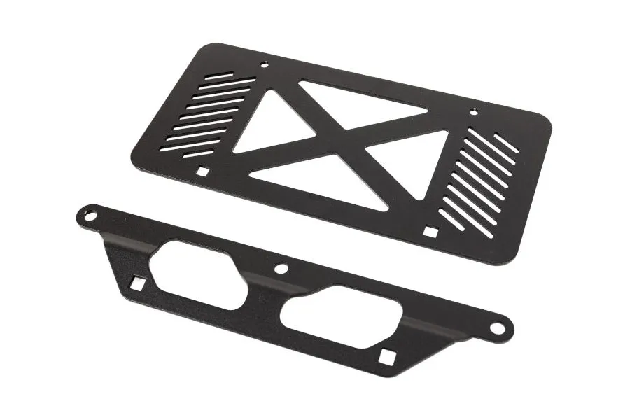 2021  Ford Bronco Grimm Offroad Steel Front Bumper License Plate Mount