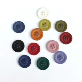 4 Hole Poly Button - 25mm - Assorted Colours