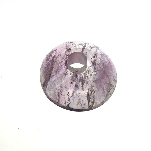 4" Amethyst Quartz Bobeche<br>No pinholes