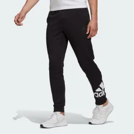 Adidas Essentials French Terry Tapered Cuff Logo Men Lifestyle Pant Black/White