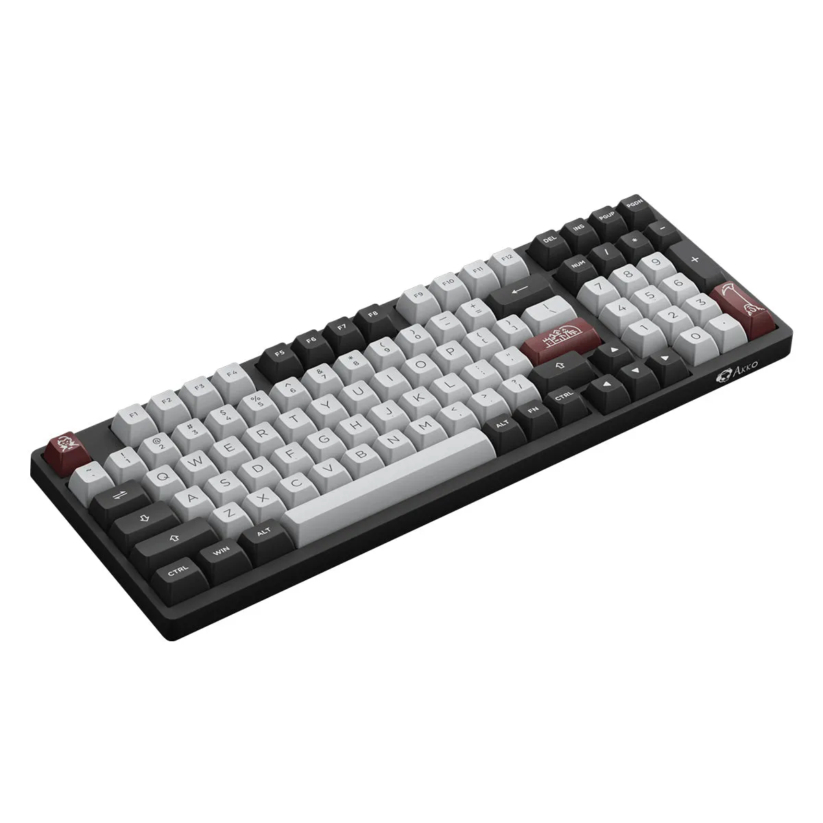 Akko Dracula Castle 3098S Hotswappable RGB Mechanical Keyboard (Akko CS Jelly Pink)