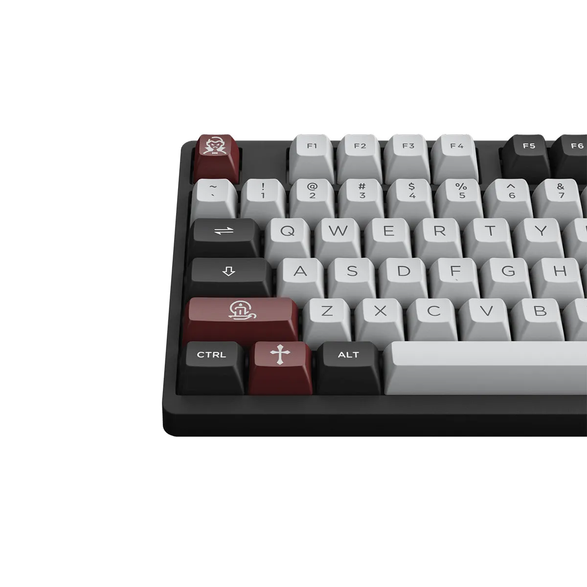 Akko Dracula Castle 3098S Hotswappable RGB Mechanical Keyboard (Akko CS Jelly Pink)