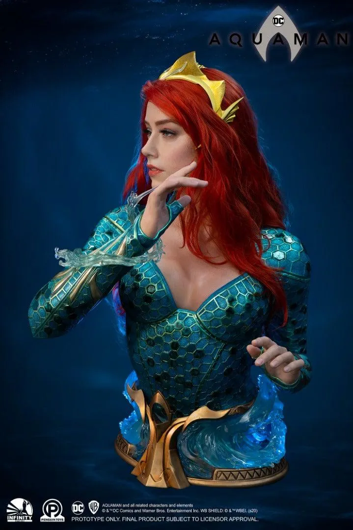 Aquaman: Mera 1:1 LIfe Size Bust