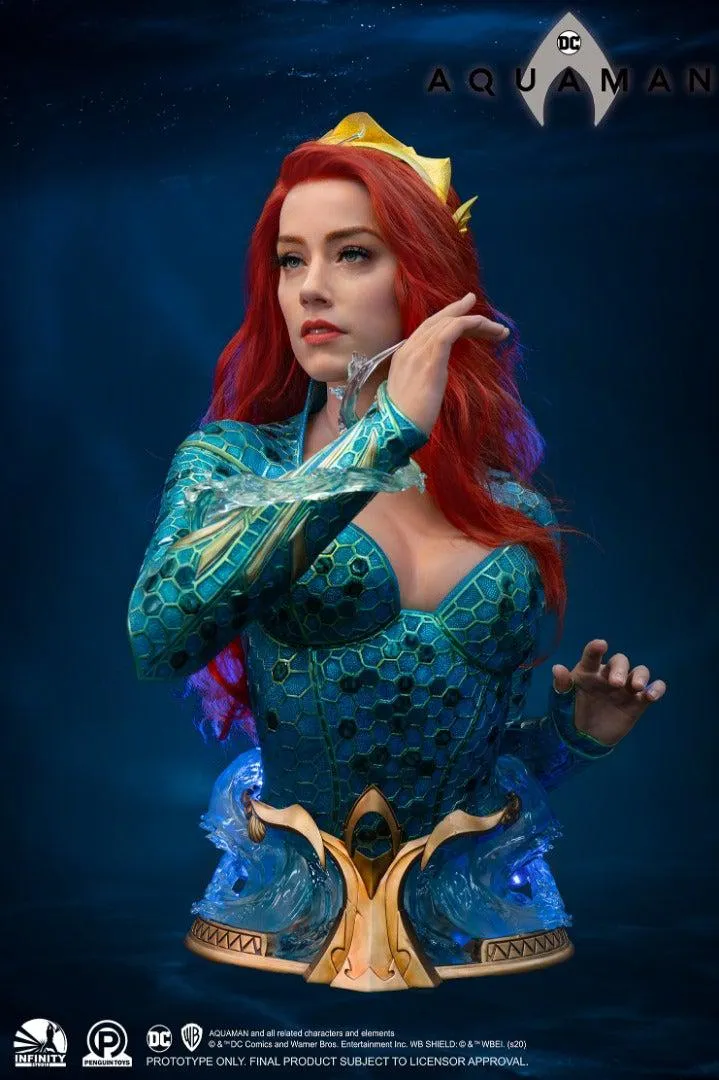 Aquaman: Mera 1:1 LIfe Size Bust