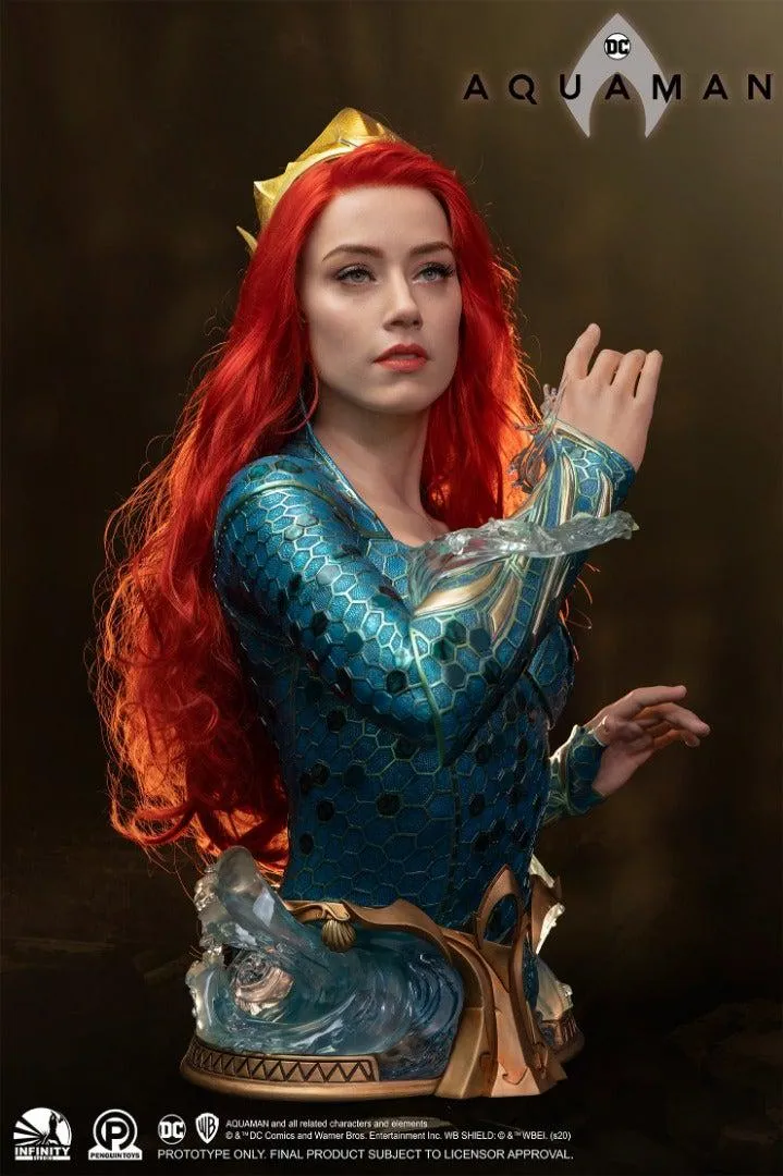 Aquaman: Mera 1:1 LIfe Size Bust