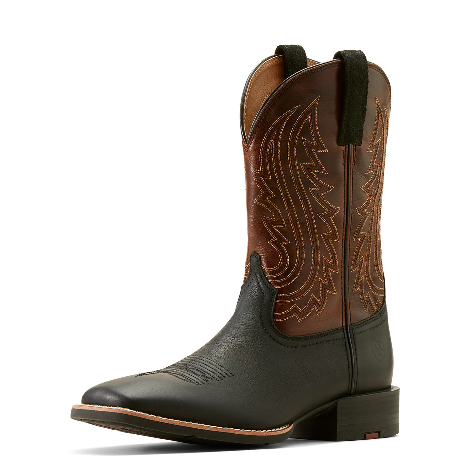 Ariat Men's Sport Big Country - Basic Black/Mahogany