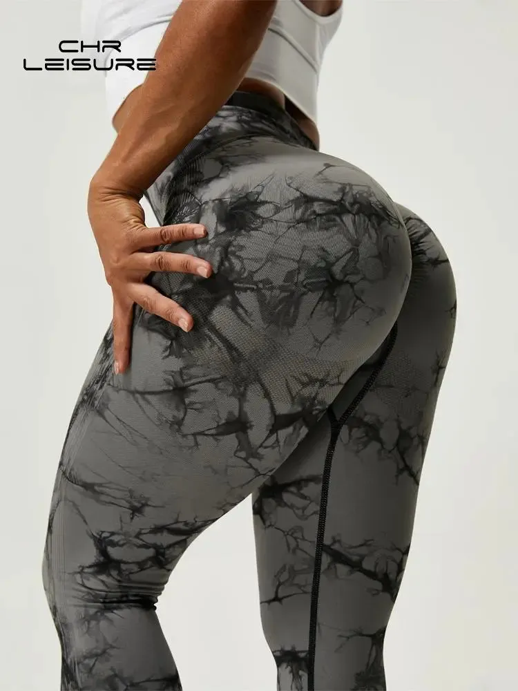 Athletic Sexy Pants for Women. Casual Seamless Gym Knitting.