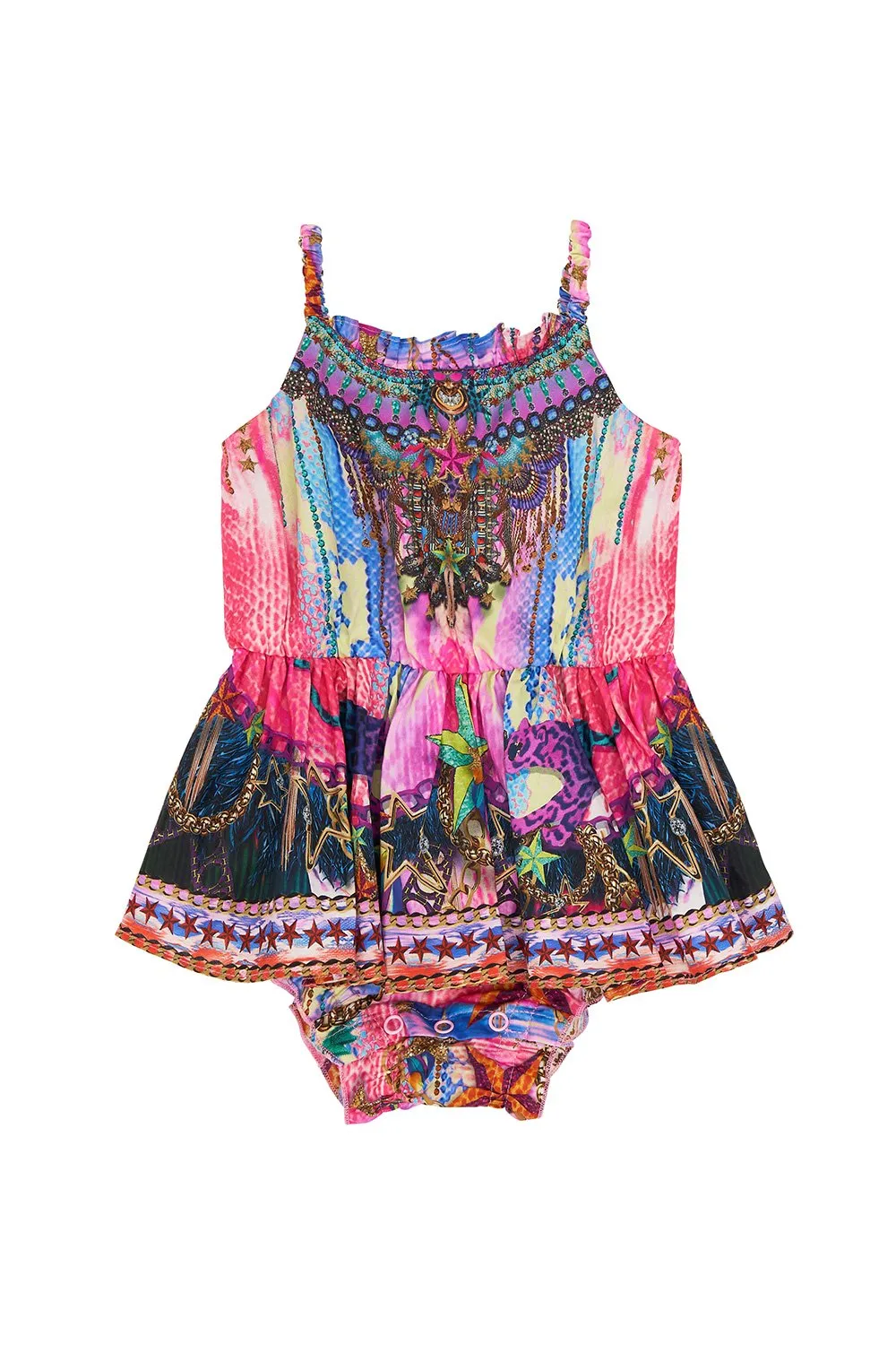 BABIES JUMPDRESS BABYS A GO GLITTER