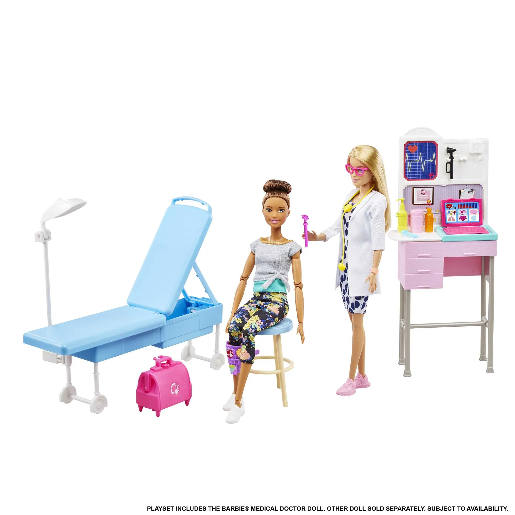 Barbie  Medical Doctor Doll And Playset