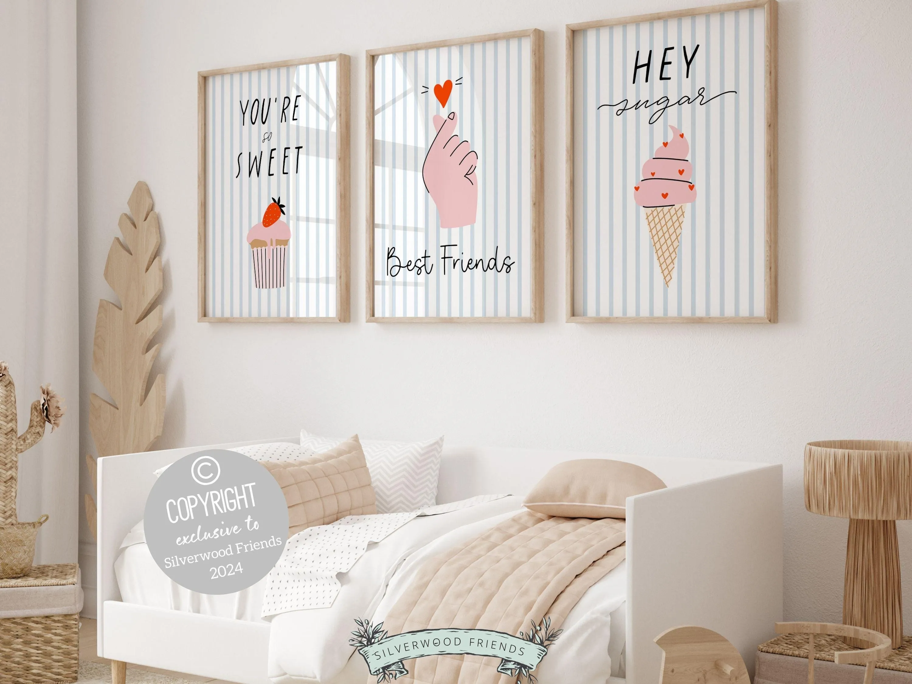 Best Friends Prints - Set of 3 - 002