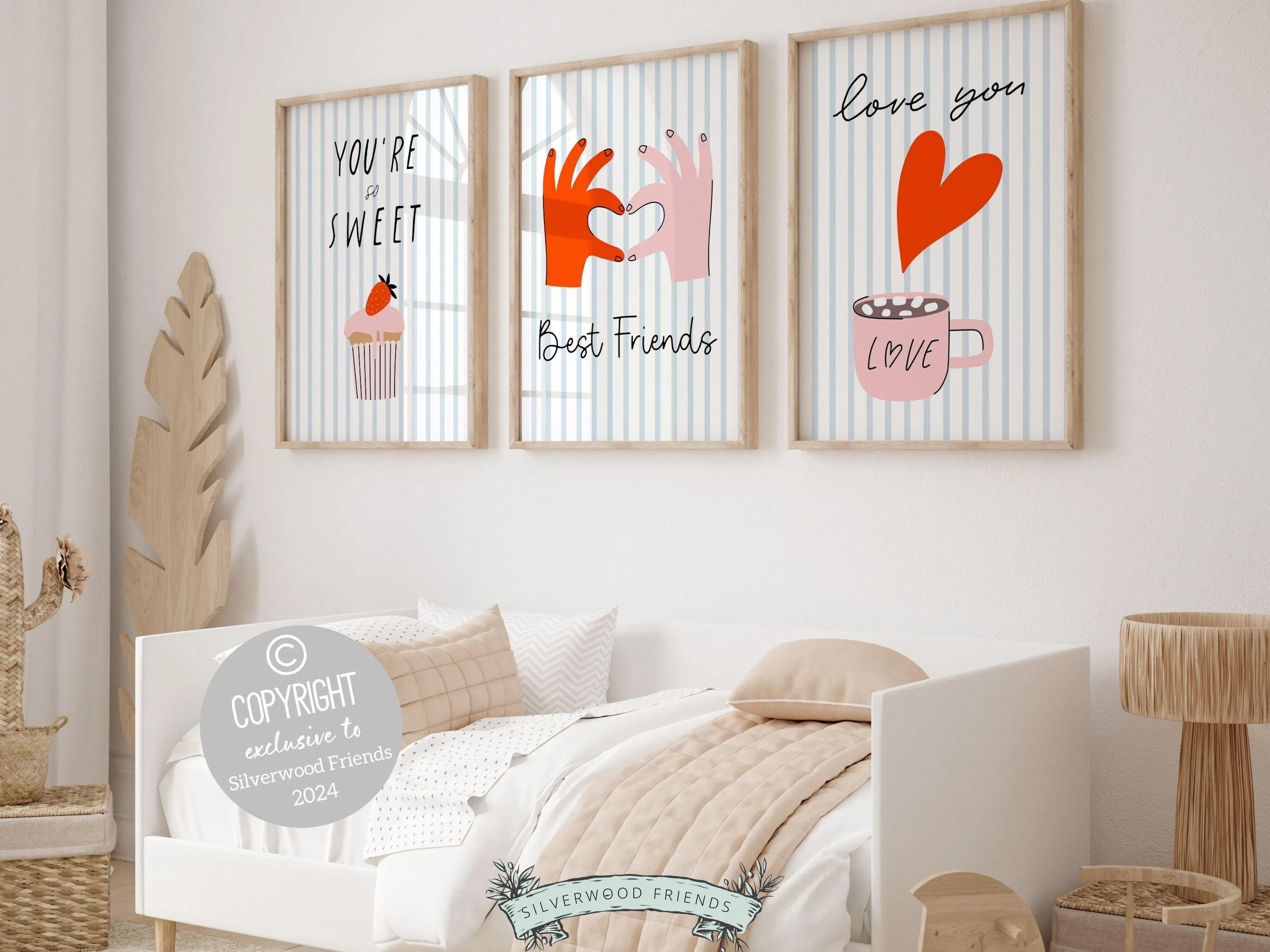 Best Friends Prints - Set of 3 - 003