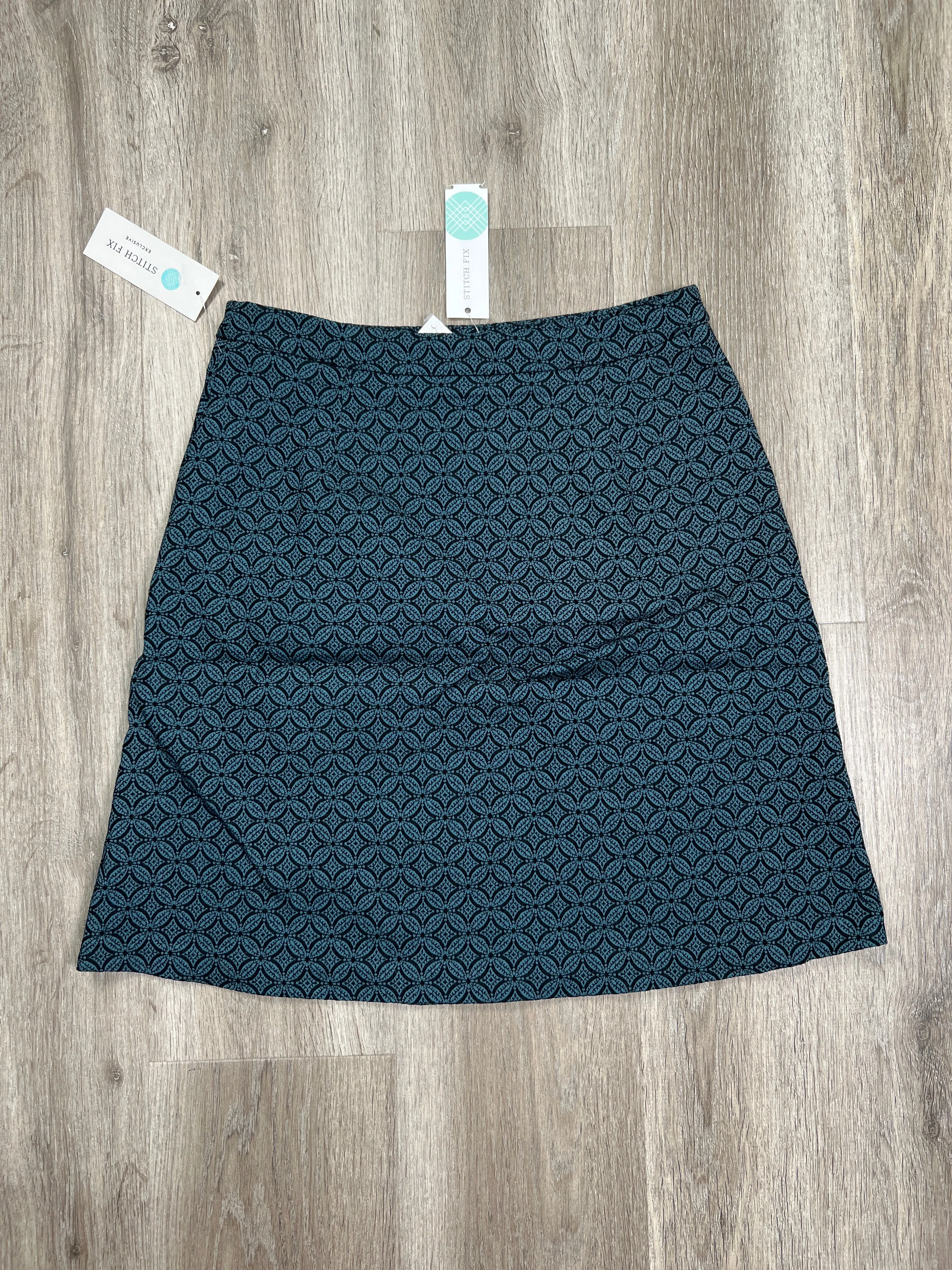 Black & Blue Skirt Mini & Short MARGARET M, Size S