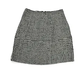 Black & Cream Skirt Mini & Short By Anthropologie, Size: Xs