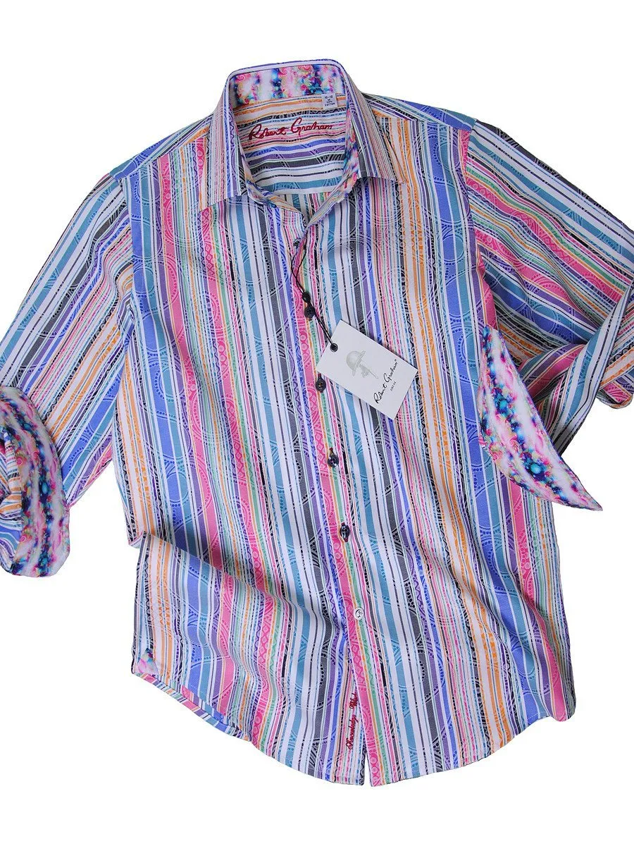 Boy's Sport Shirt 18001 Multicolor