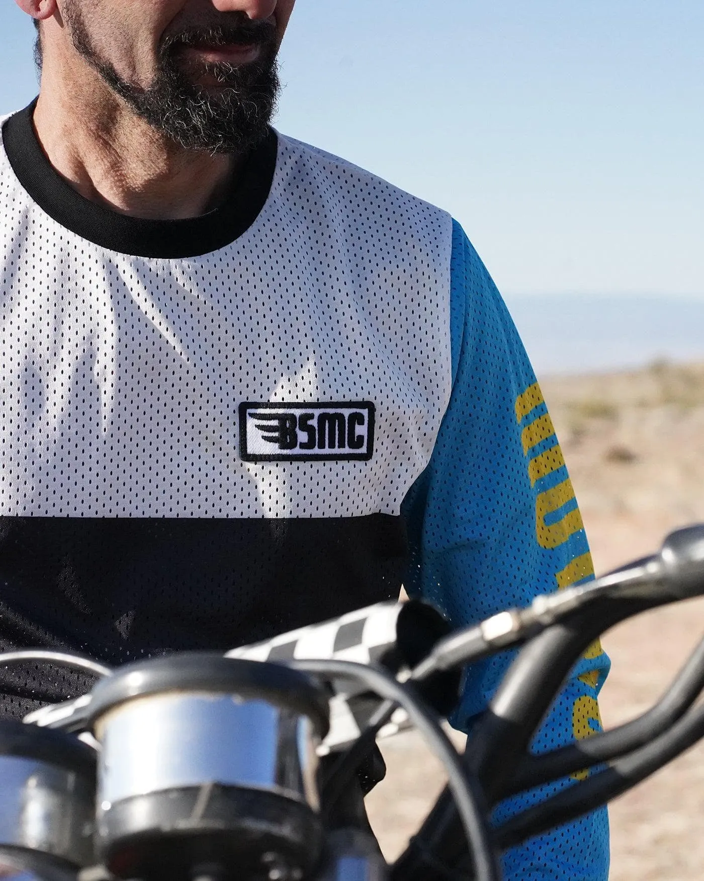 BSMC XT Race Jersey - BLUE/WHITE/BLACK