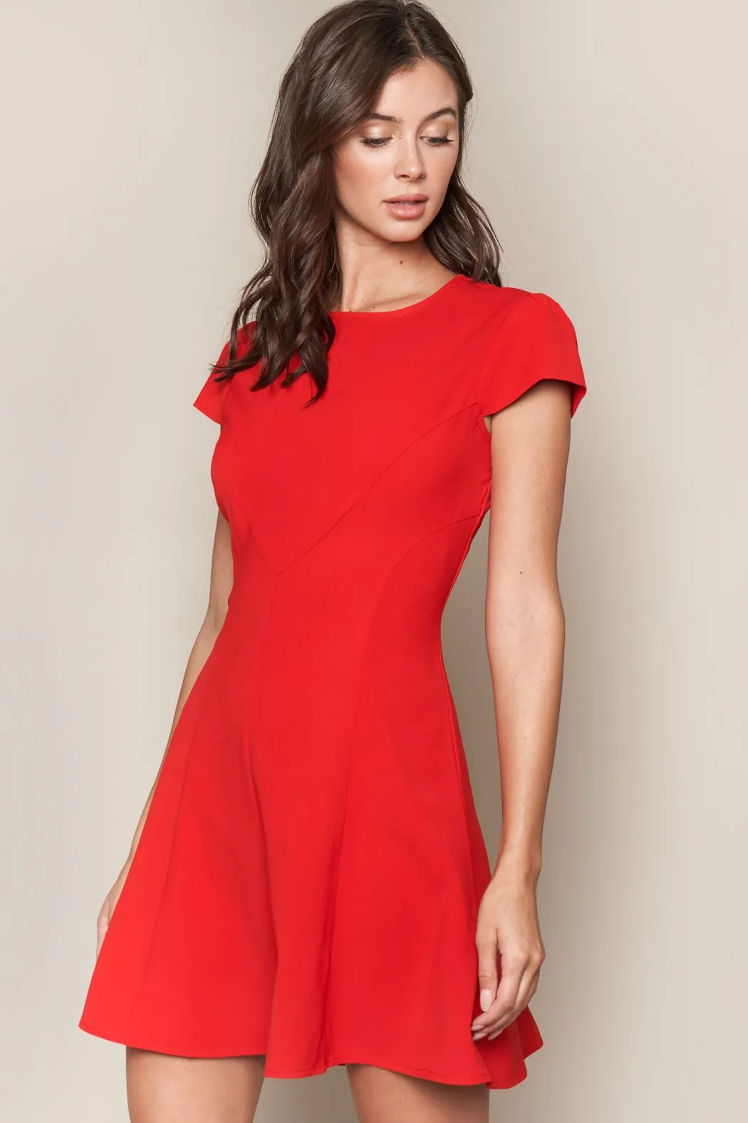 Bueno Short Sleeve Shift Dress