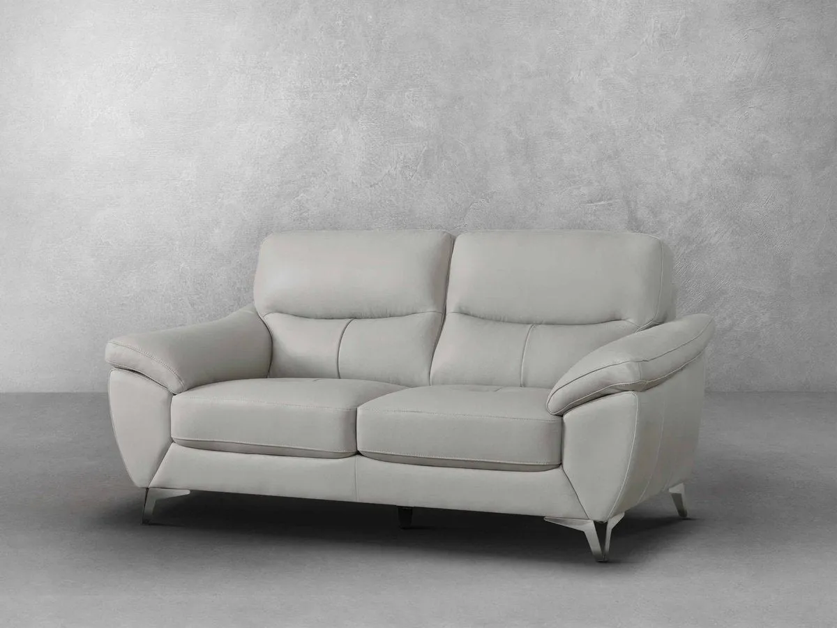 Cadence Top Grain Leather Loveseat