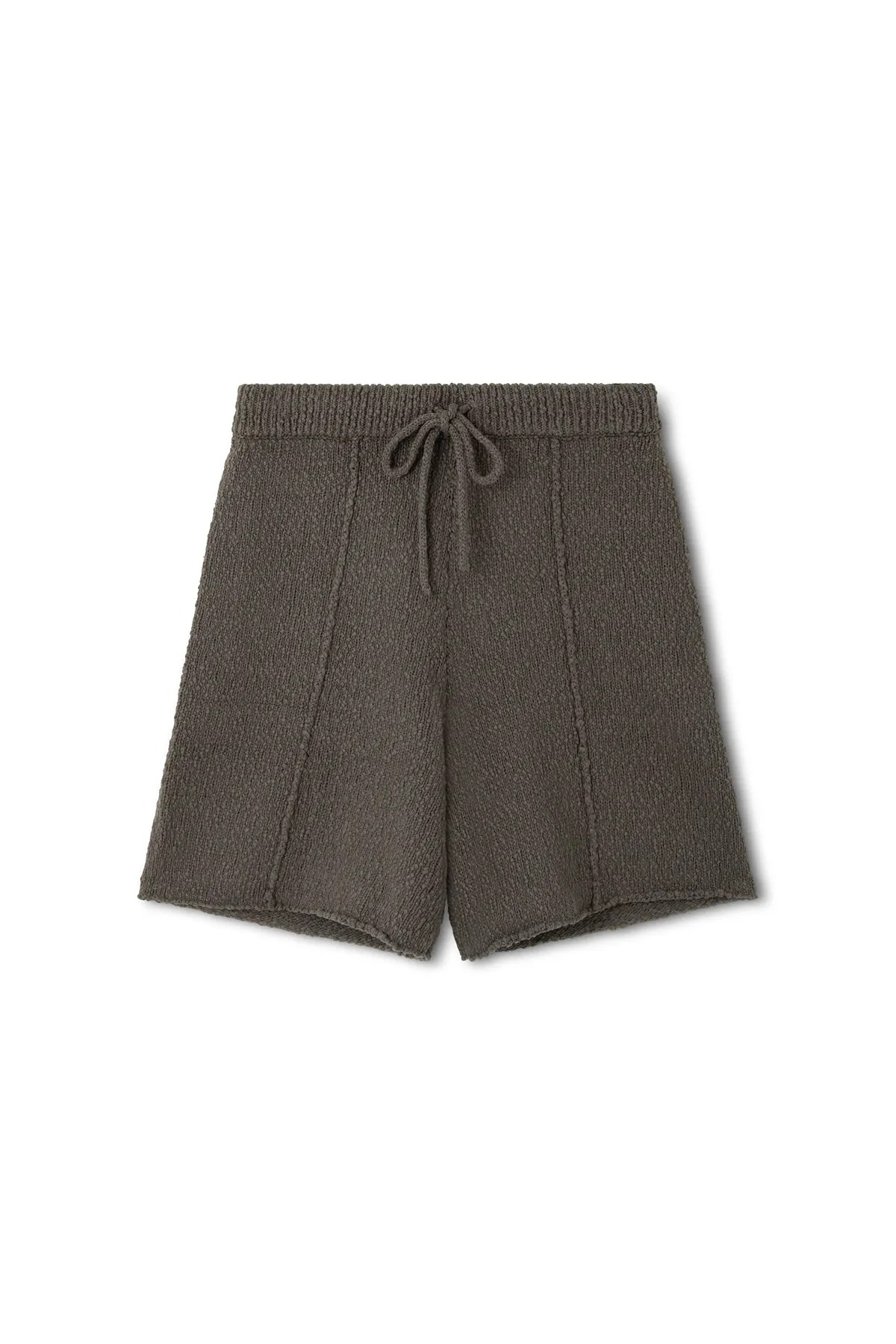 Charcoal Boucle Short