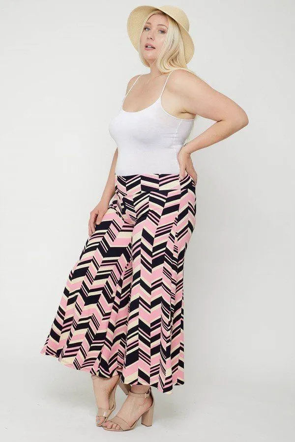 Chevron Print Pants