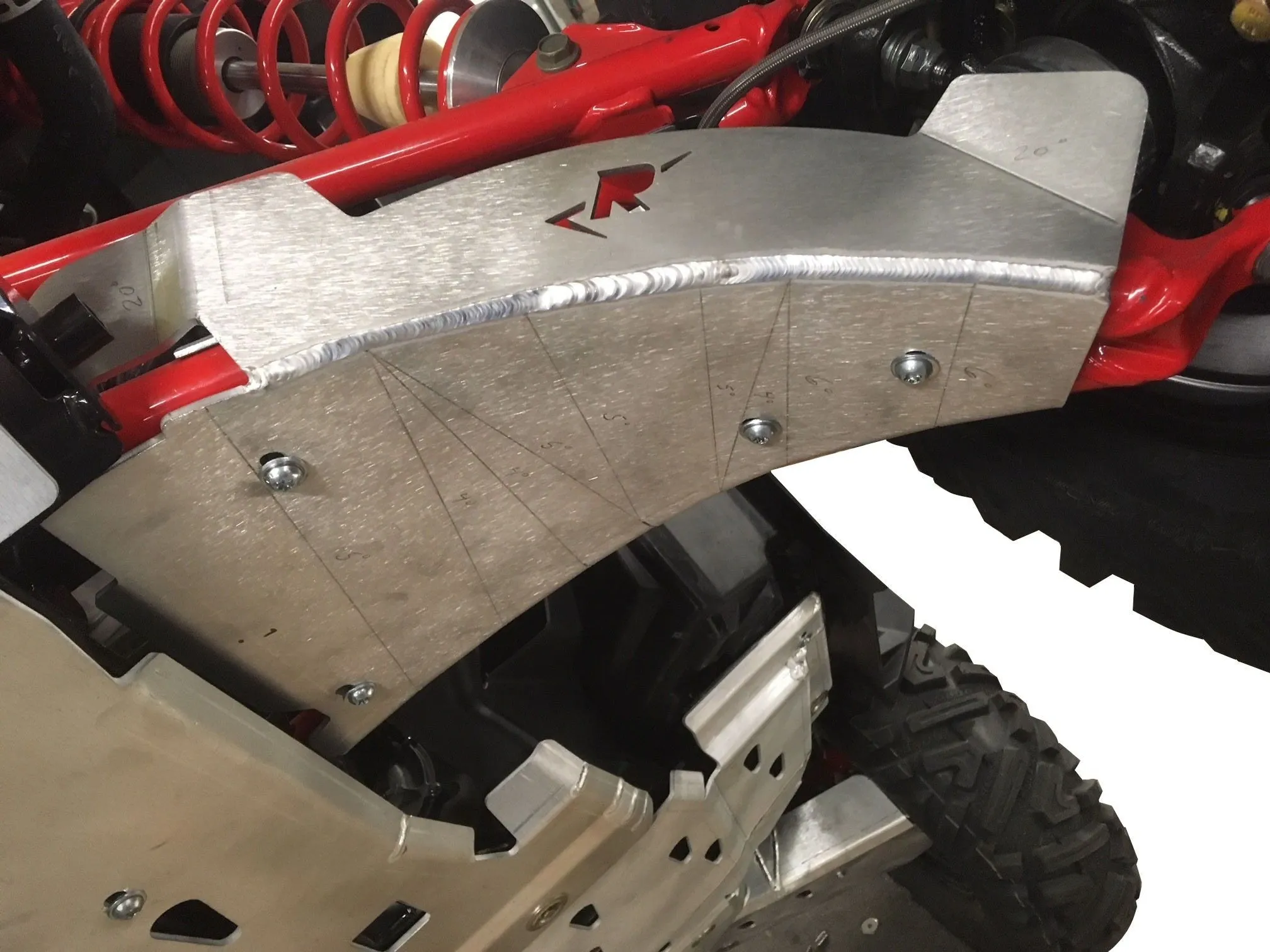 Complete Skid Plate Set  |  Polaris 1000 Scrambler S