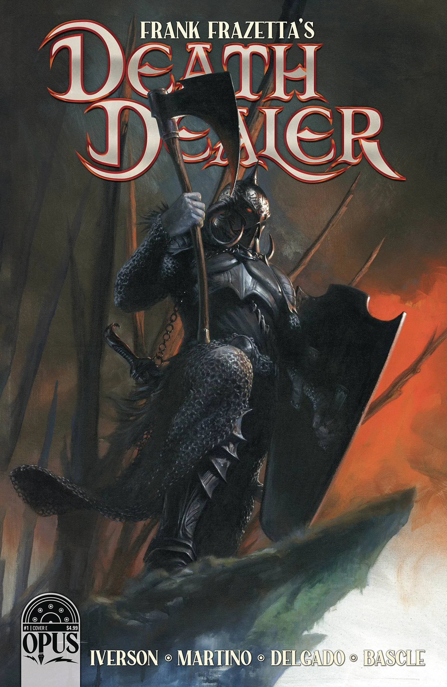 DEATH DEALER 1 SHANNON MAER COLOR VIRGIN VARIANT