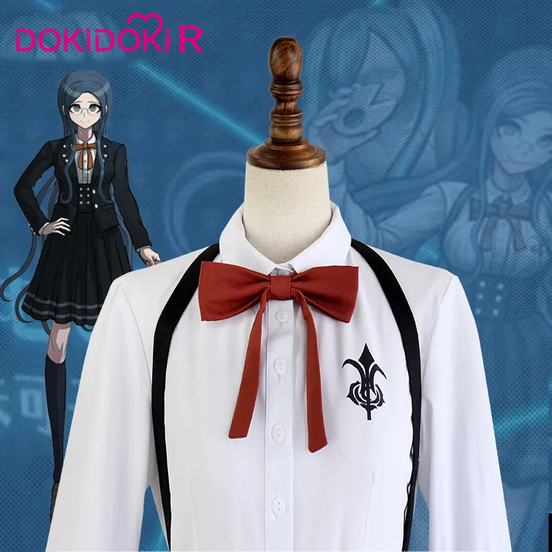 DokiDoki-R Game Danganronpa Cosplay Tsumugi Shirogane Costume Women Halloween Danganronpa V3: Killing Harmony Cosplay Costume