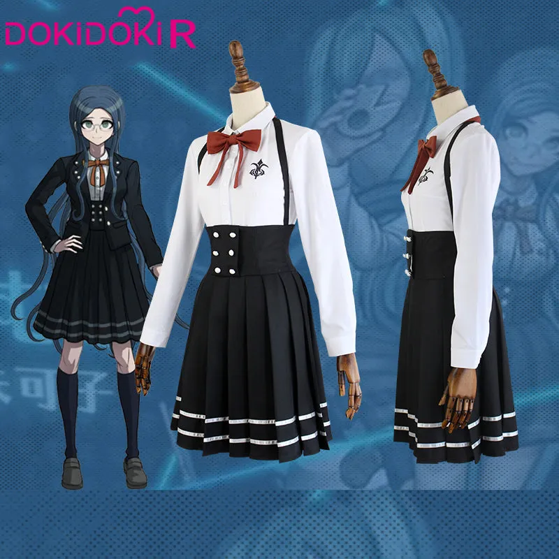 DokiDoki-R Game Danganronpa Cosplay Tsumugi Shirogane Costume Women Halloween Danganronpa V3: Killing Harmony Cosplay Costume