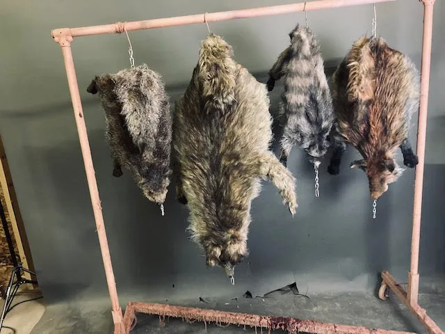 Faux Raccoon Pelt