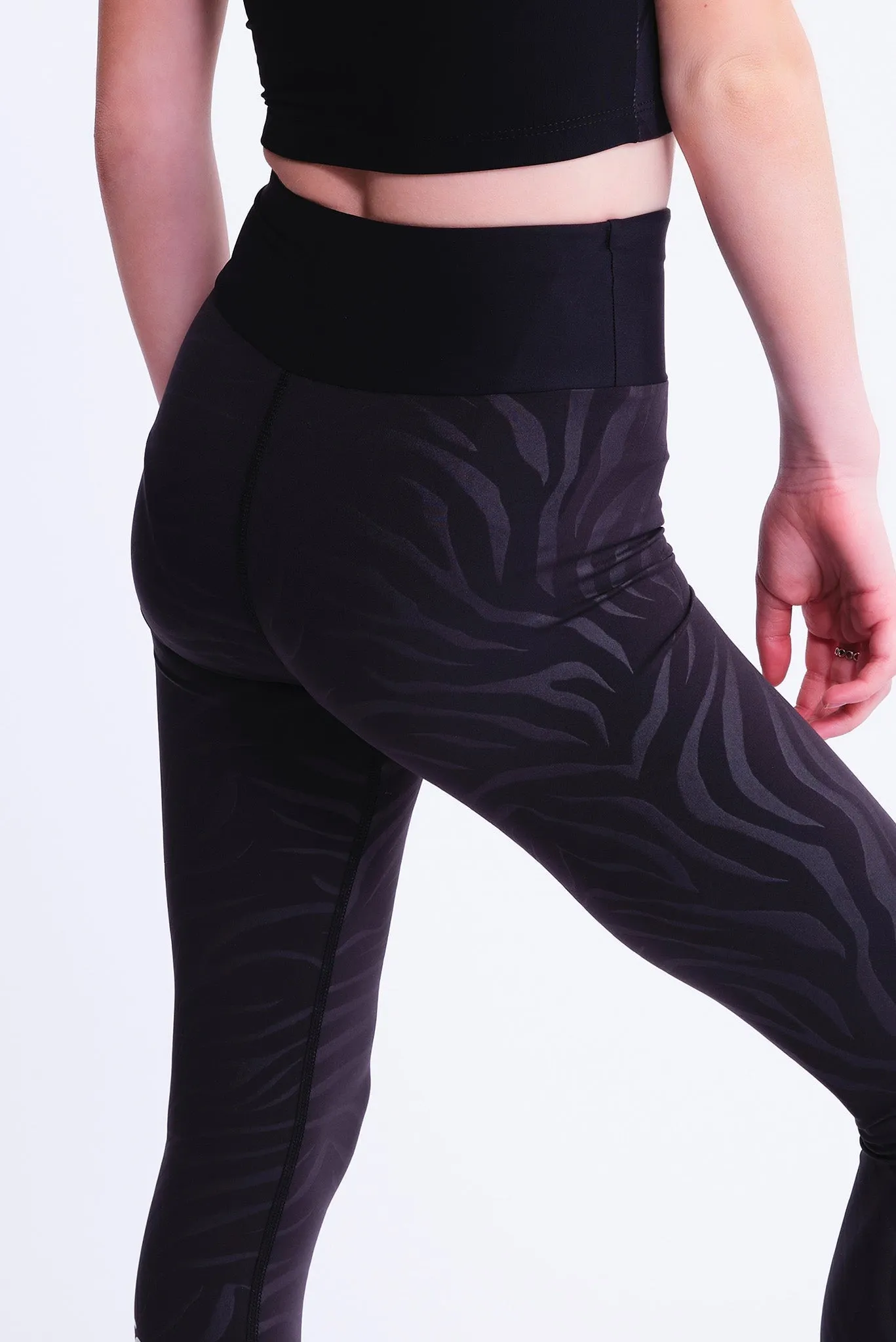 Iconic Zebra On-Ice Leggings