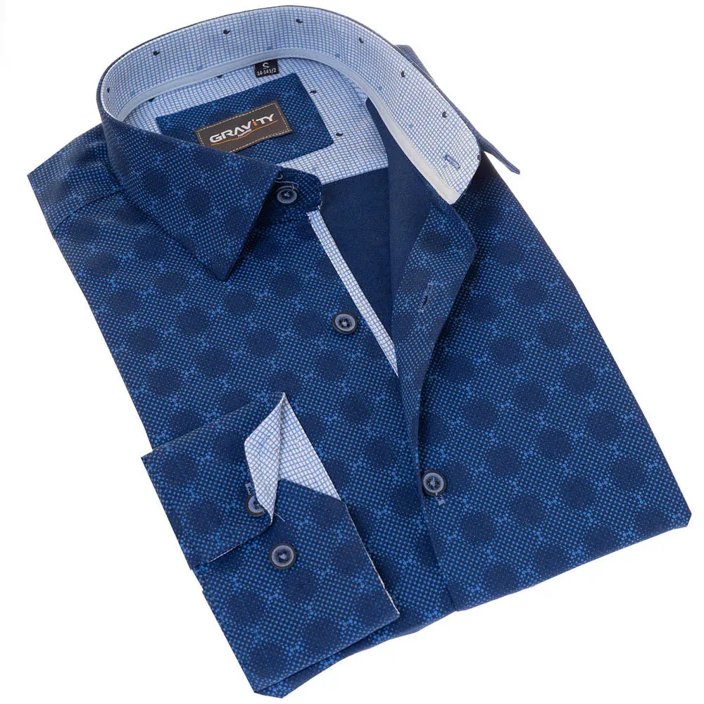 INCOGNITO BLUE SPORT SHIRT