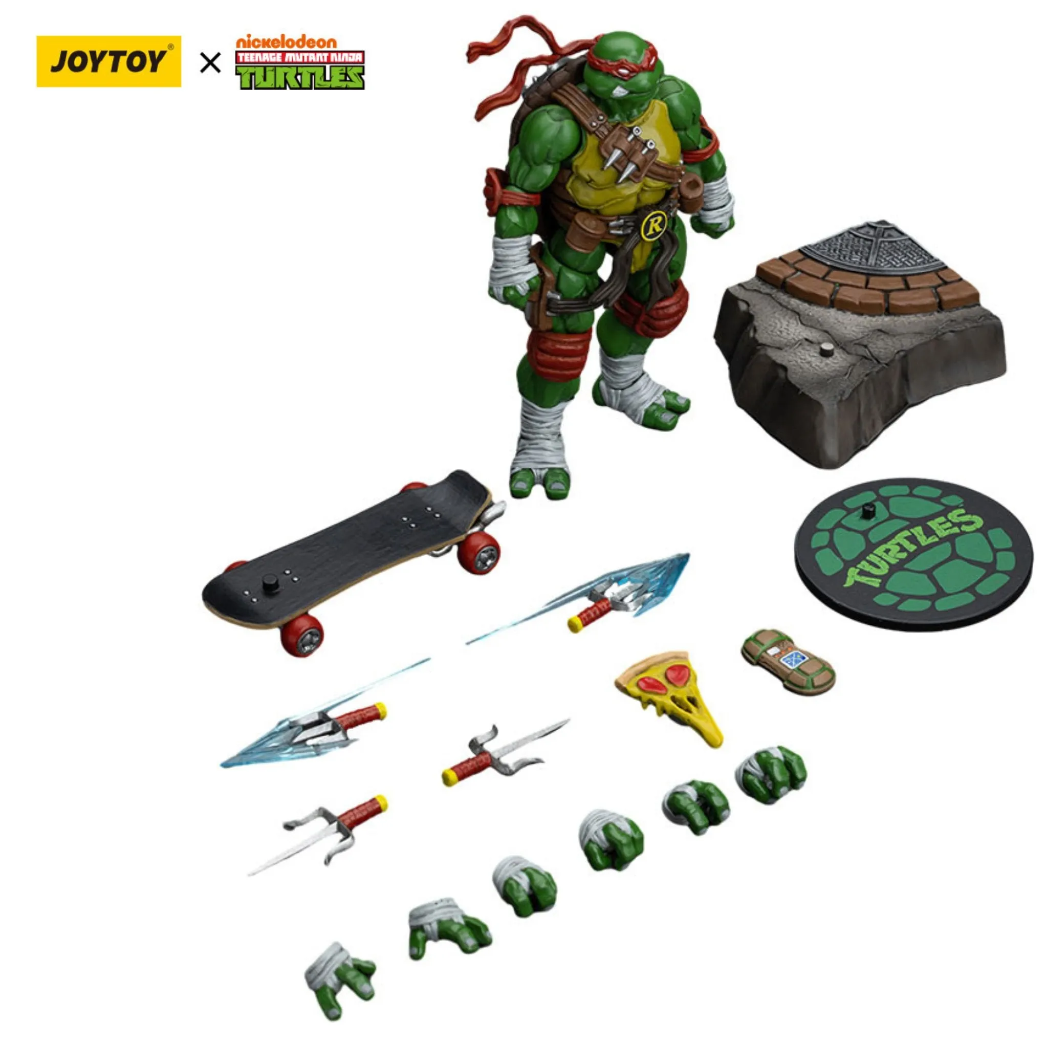 Joy Toy Teenage Mutant Ninja Turtles Raphael (1:18 Scale)