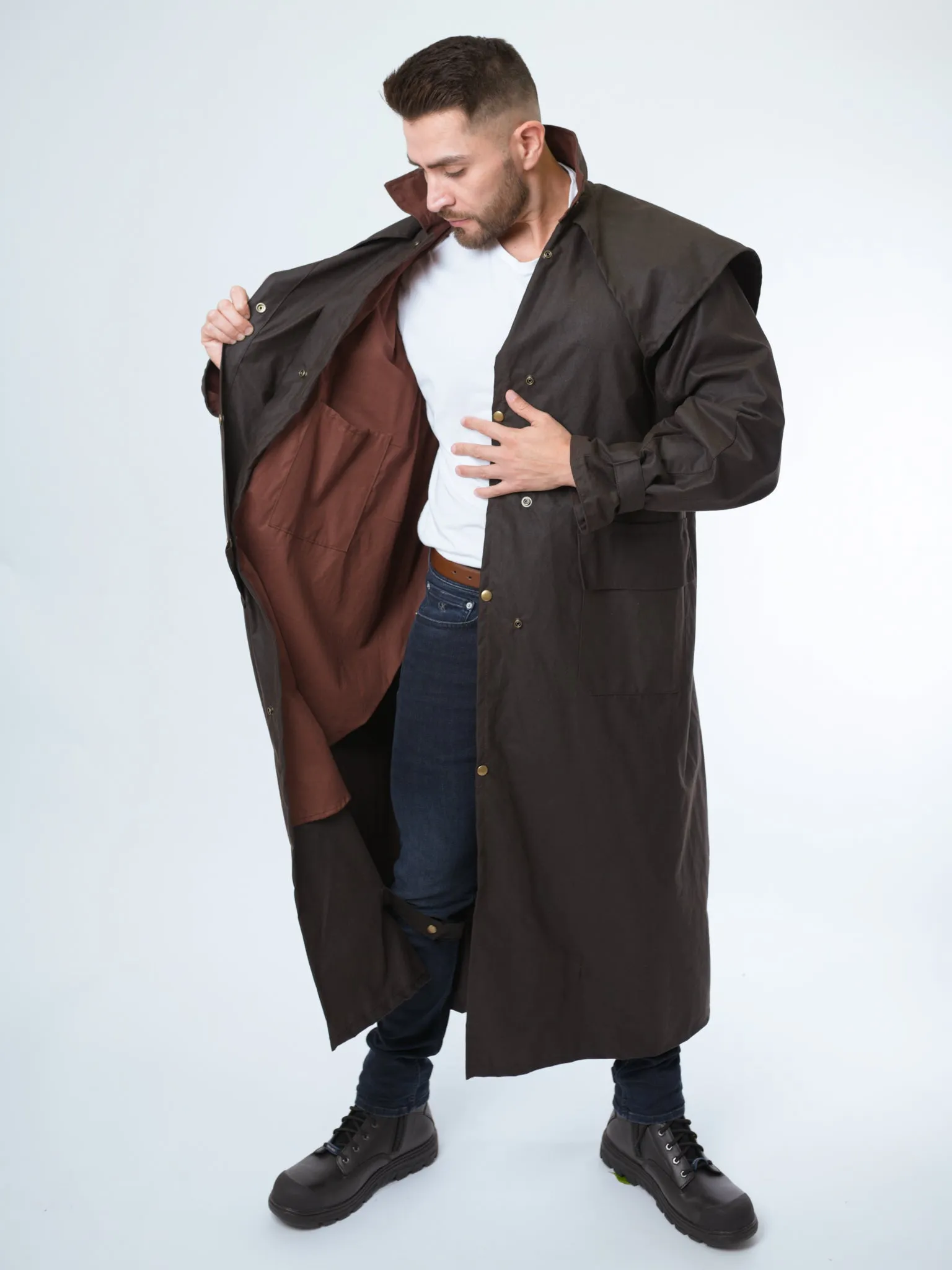 King's Oilskin Riding Coat