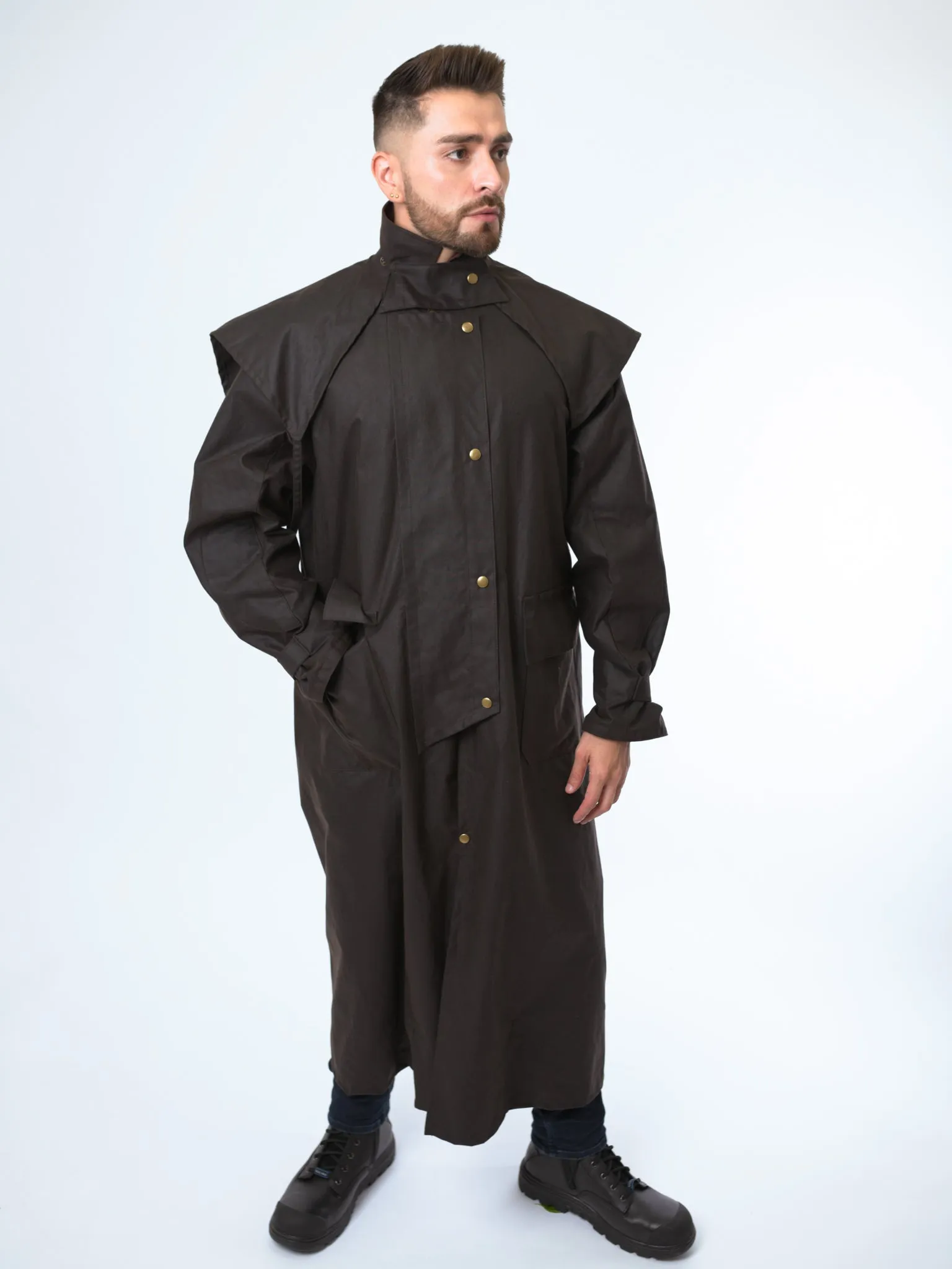 King's Oilskin Riding Coat