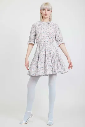 Laura Ashley x BATSHEVA Short Amy Skirt in Duxford Pines