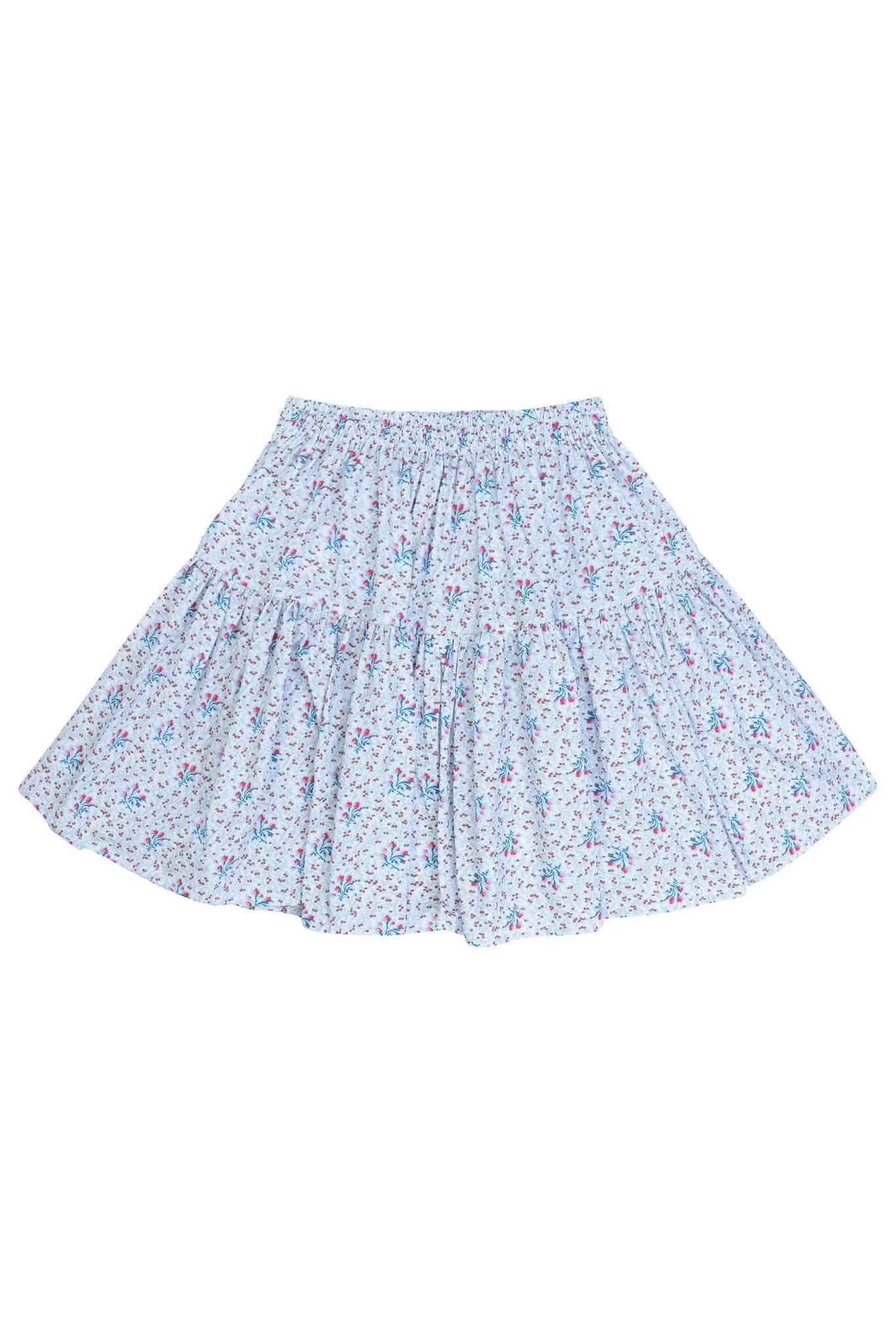 Laura Ashley x BATSHEVA Short Amy Skirt in Duxford Pines