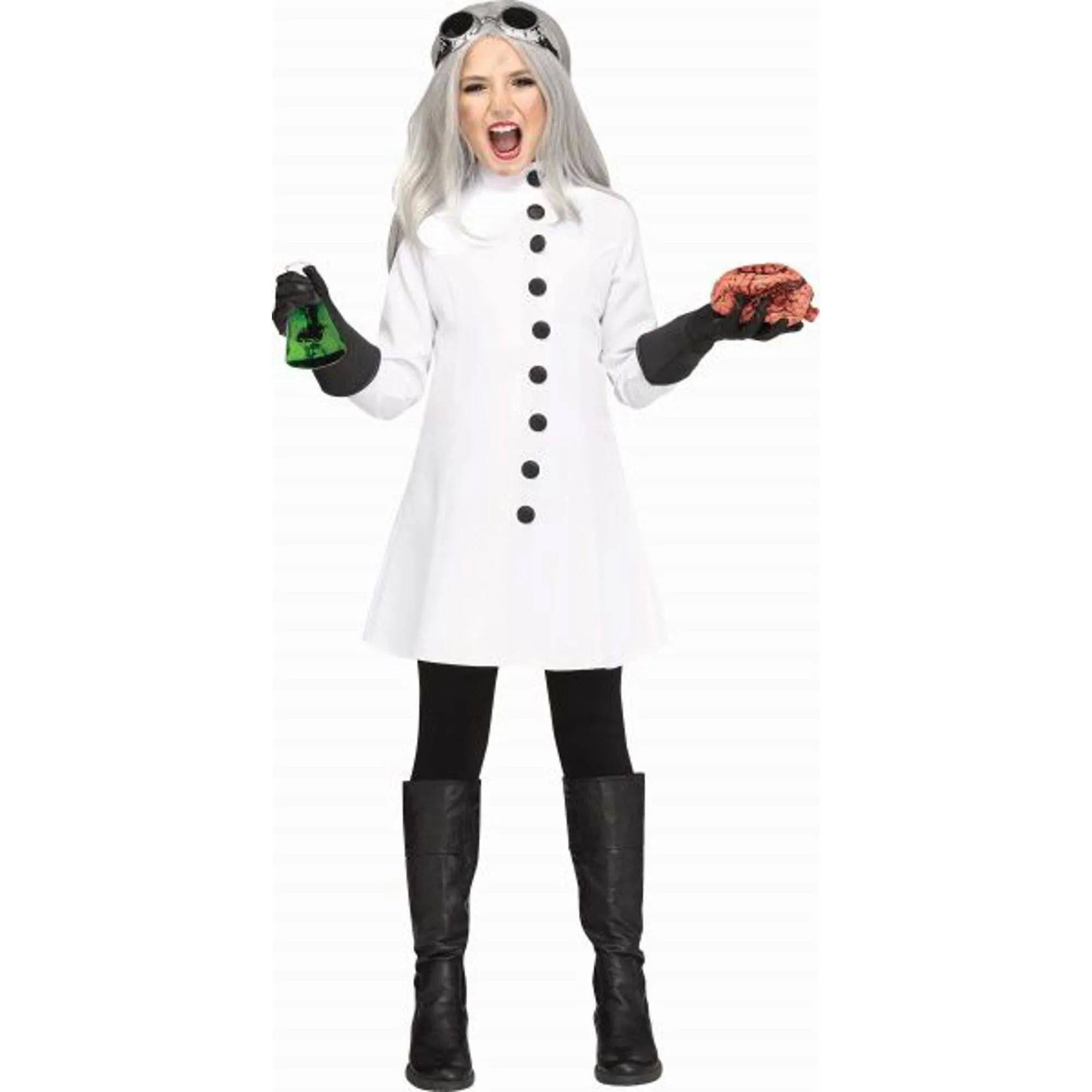 Mad Scientist Halloween Costume For Girls 14-16