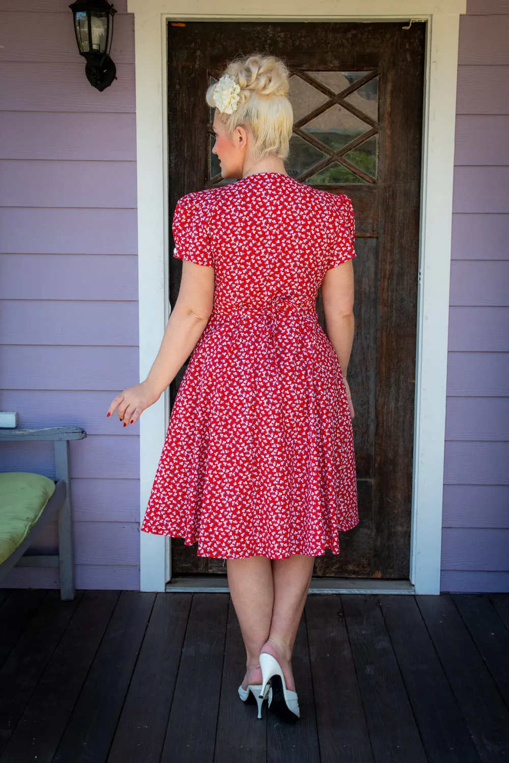 Millie Dress - Sweet Pea, Red