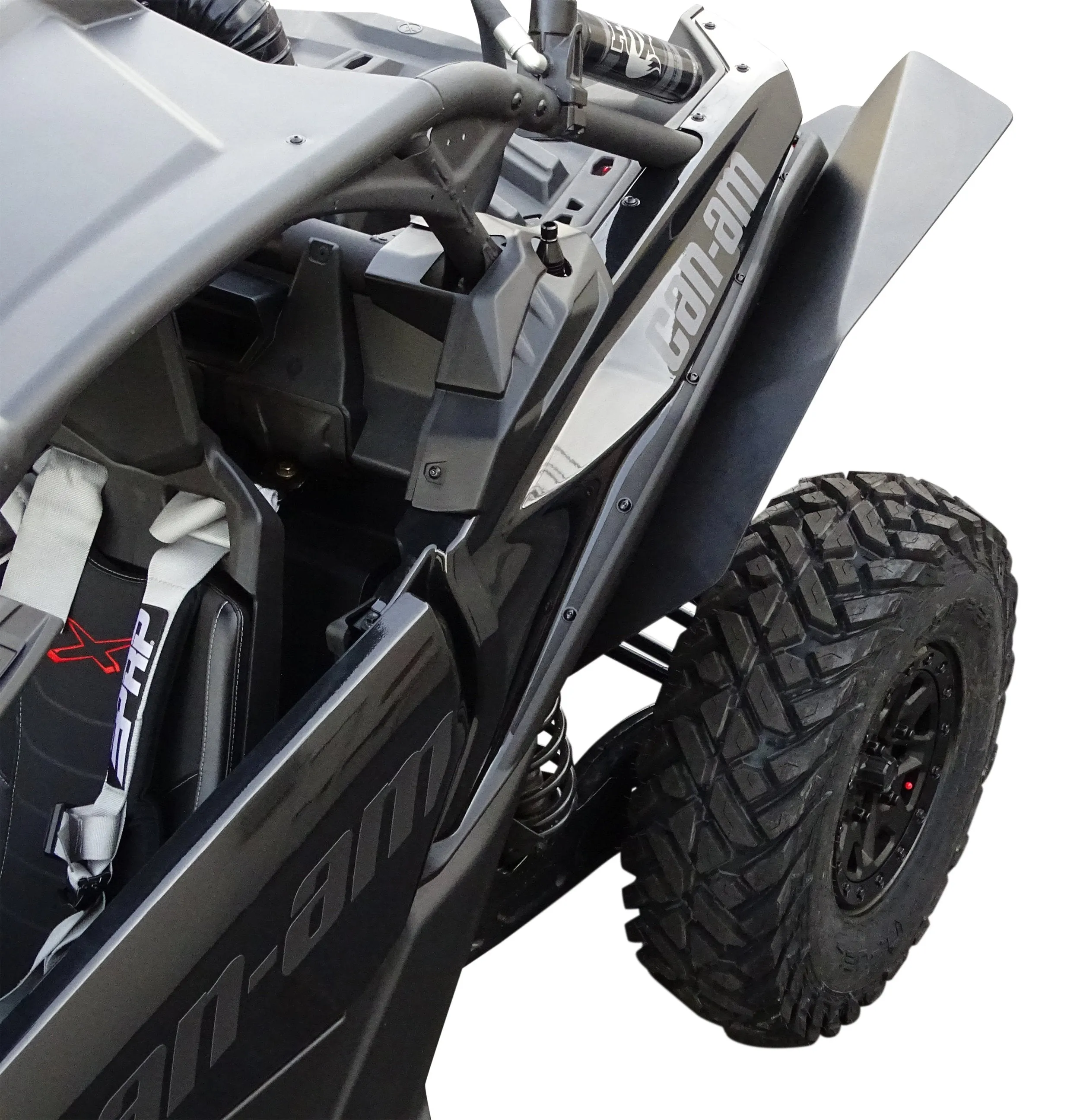 MudBusters Max Stock Fender Flares for 2017-2025 Can-Am Maverick X3 RS (72 inch)