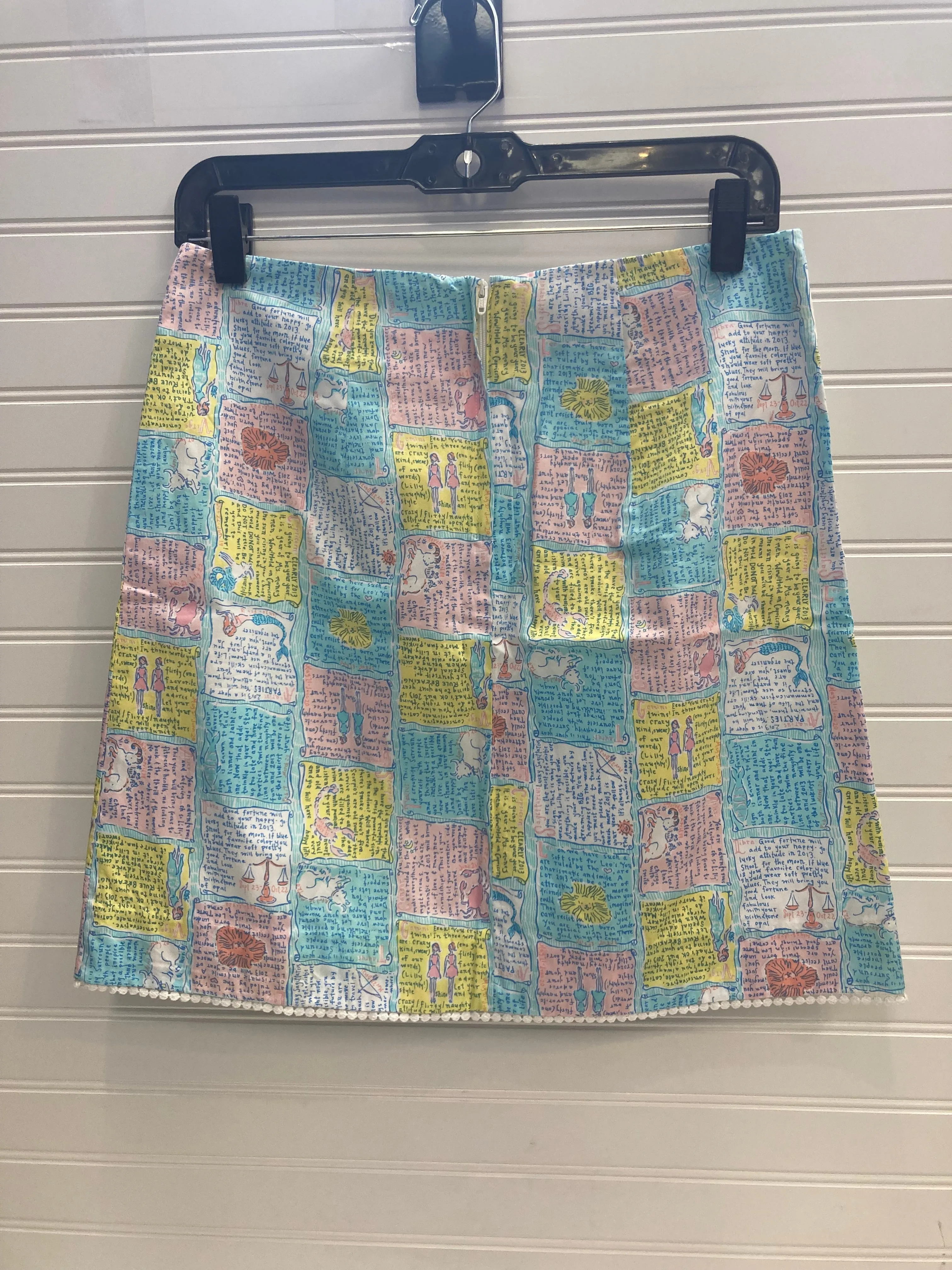 Multi-colored Skirt Designer Lilly Pulitzer, Size 2