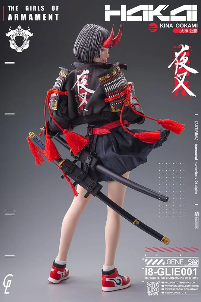 Original Character i8Toys x Gharliera Action Figure 1/6 The Girls of Armament Kina Ookami 28 cm