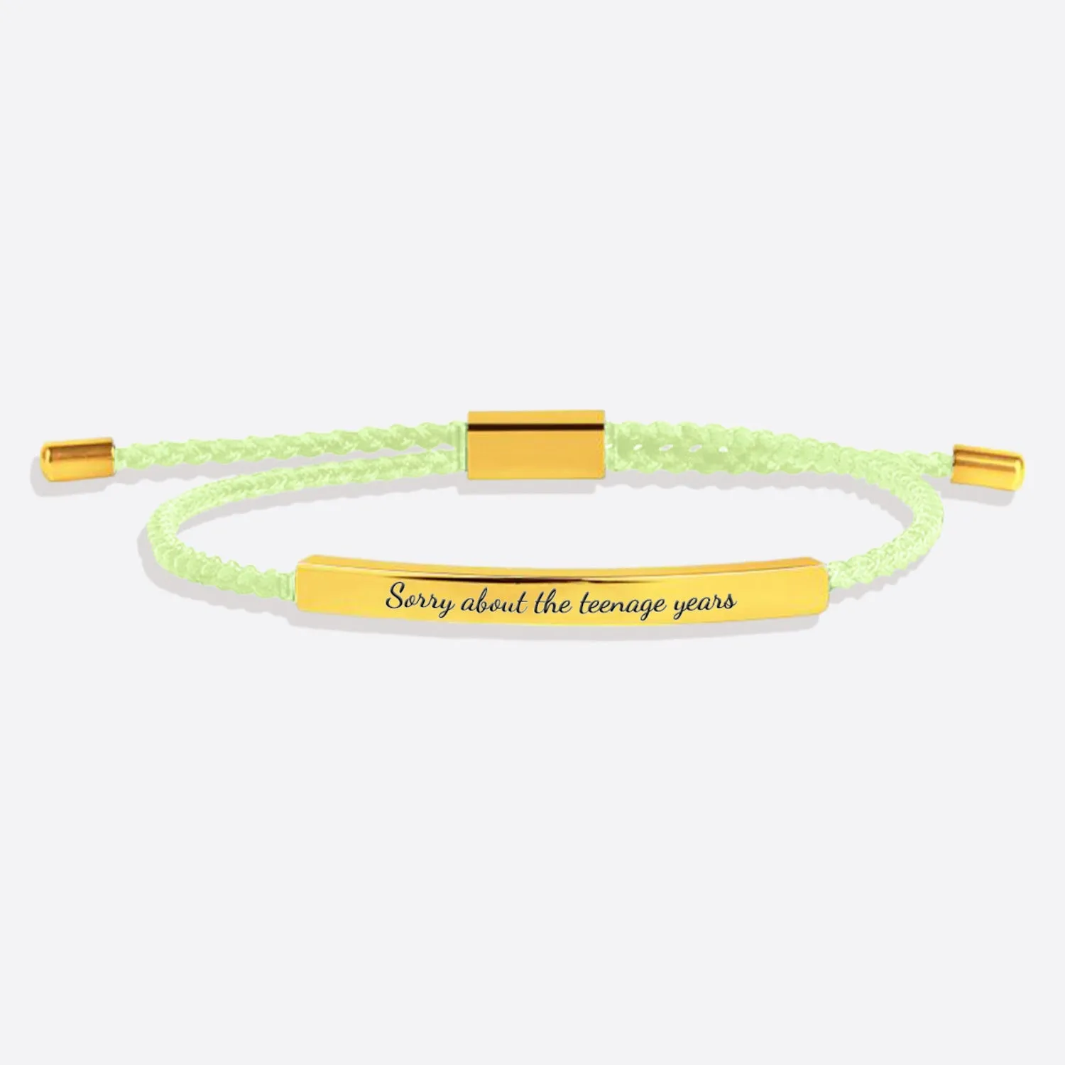 Sorry about the teenage years Tube Bracelet