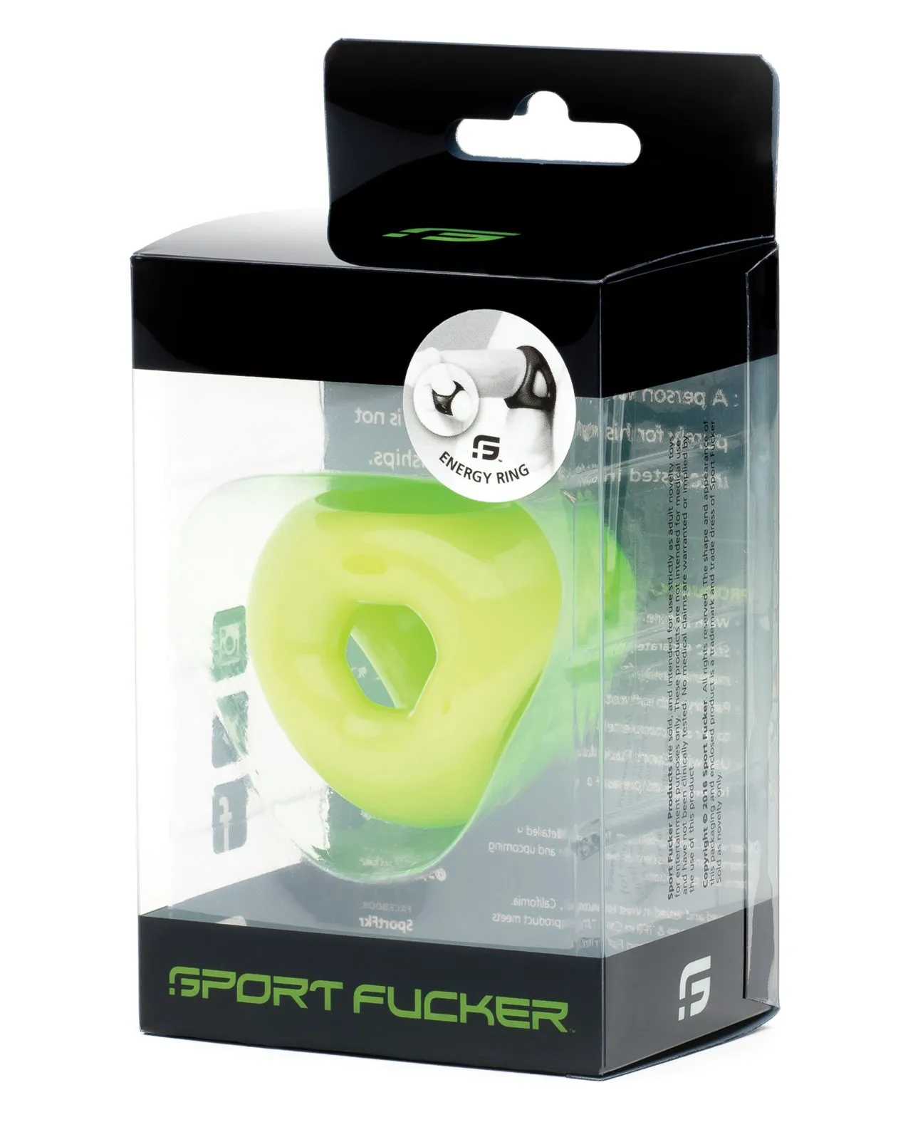 Sport Fucker Energy Ring - Neon Green