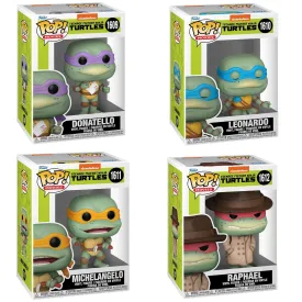 Teenage Mutant Ninja Turtles 1990 Funko Pop! Vinyl Figure Bundle