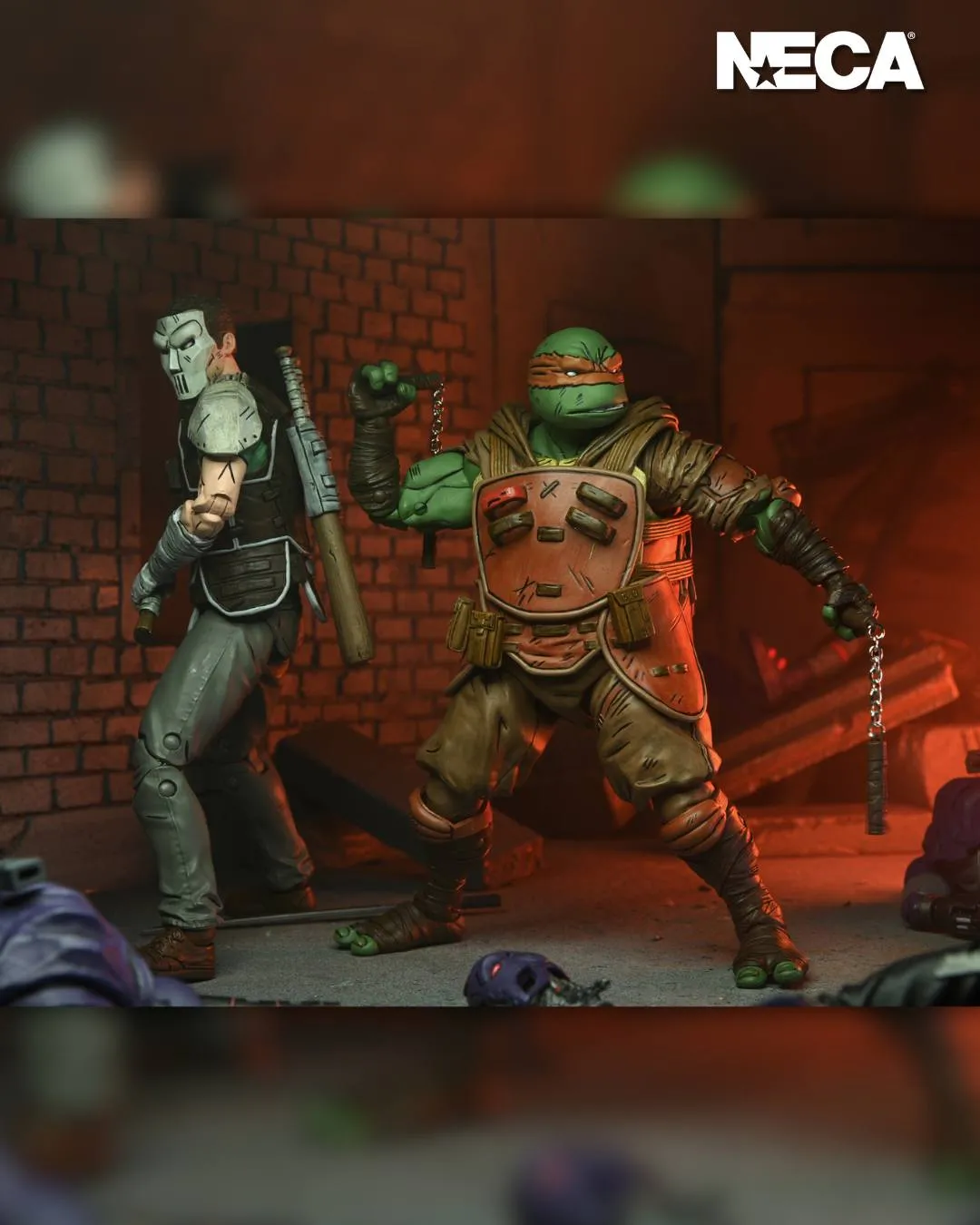 Teenage Mutant Ninja Turtles: The Last Ronin: Flashback Michelangelo: Ultimate 7 Inch Action Figure