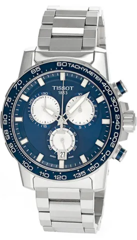 Tissot Supersport Chronograph Blue Dial Swiss Quartz Stainless Watch T125.617.11.041.00